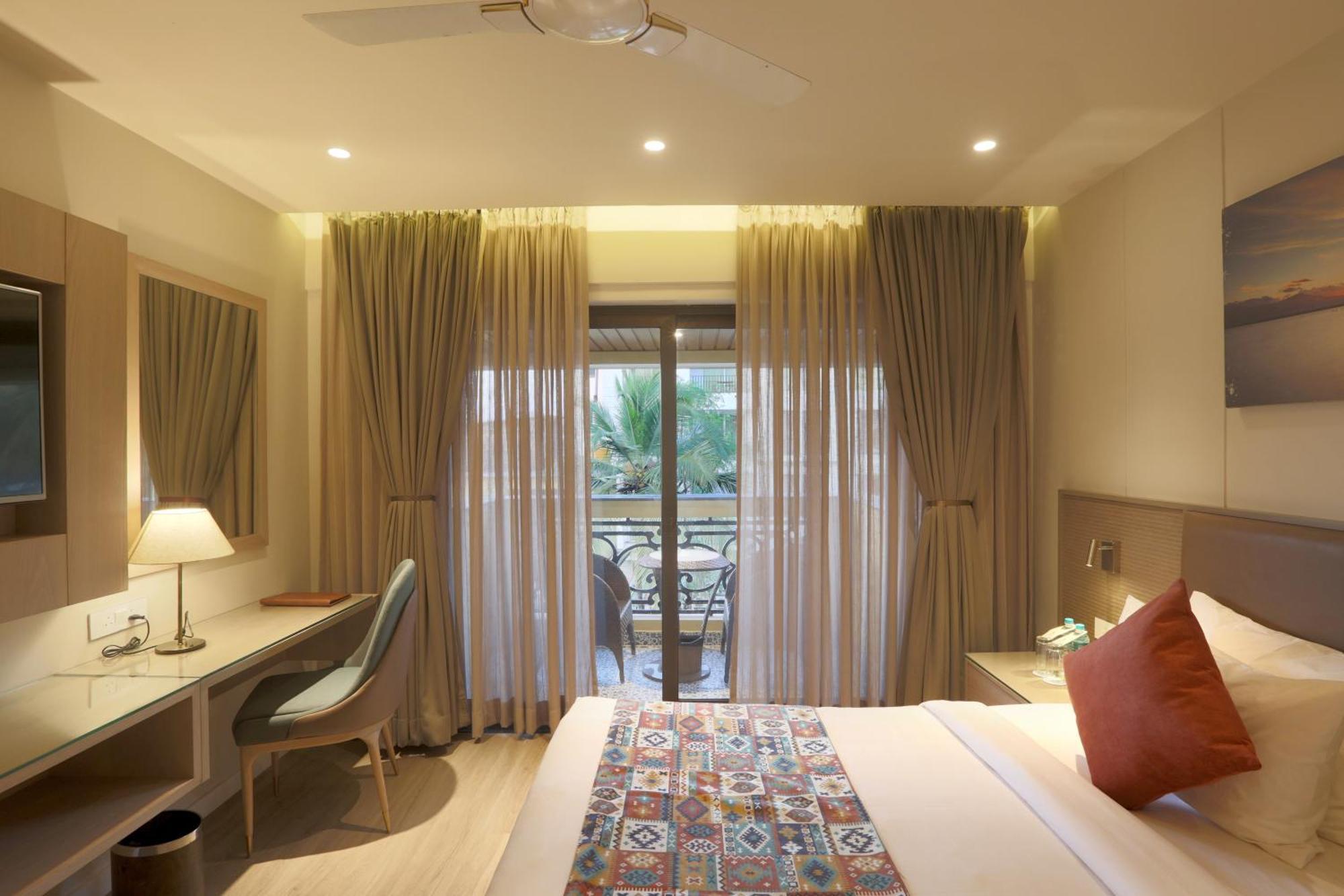 Resort De Coracao - Calangute , Goa Exteriör bild